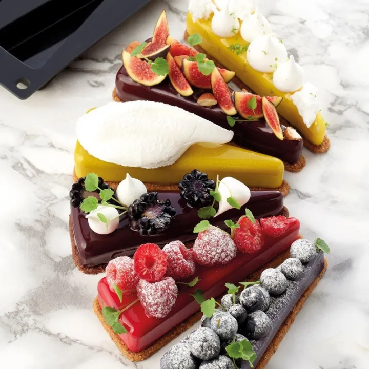 Creare autentici sogni di pasticceria con lo stampo in silicone Fetta di torta