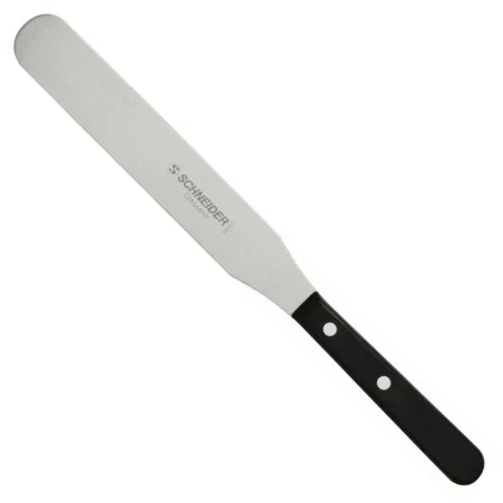 Spatola grande con manico in legno, ideale per spalmare o sollevare le torte