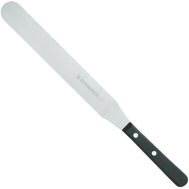 Spatel Maxi mit Holzgriff zum Einstreichen und Anheben von Torten