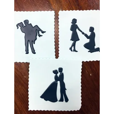 Stufen der Liebe Stencil für romantische Dekorationen