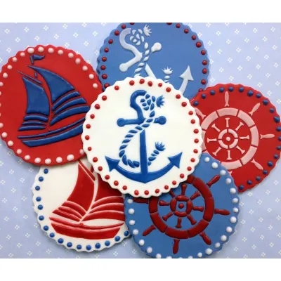 Sailor's Delight Stencils, Set of 3 for Great Decorations