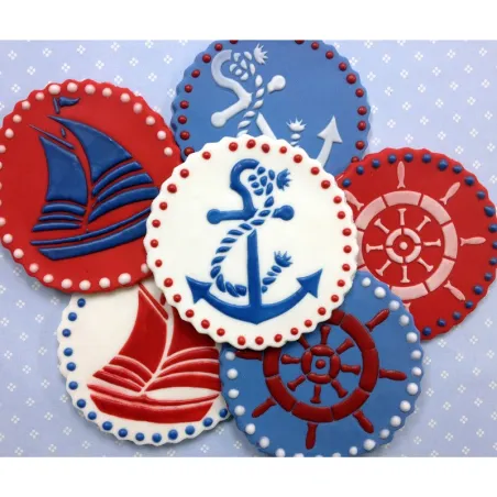 Sailor's Delight Stencils, Set of 3 for Great Decorations