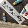 Stencil per palloncini e coriandoli per decorazioni festive