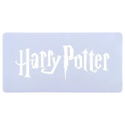Harry Potter Schriftzug Schablone zaubert Magie auf Desserts