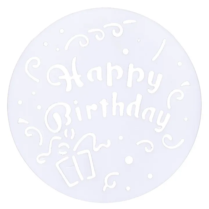 Stencil Party Mix, 4 pezzi per decorazioni festive