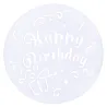Stencil Party Mix, 4 pièces pour des décorations festives