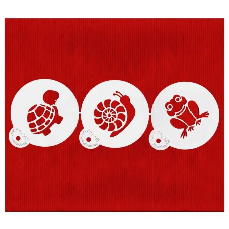 Little Animals Stencil for Sweet and Simple Motifs
