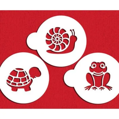 Petits animaux Stencil pour des motifs mignons et simples