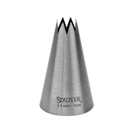Douille en forme d'étoile de 11 mm pour des décorations de gâteaux et des toppings de cupcakes fantastiques