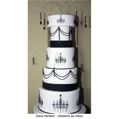 Chandelier Stencil, Set of 3 for Elegant Decorations
