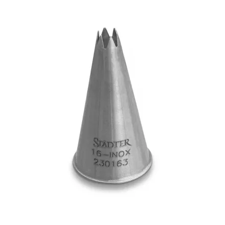 Bocchetta a stella da 3 mm per decorazioni di torte e guarnizioni di cupcake di grande effetto