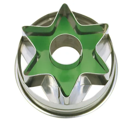Stern mit Auswerfer Ausstecher, 4,8 cm