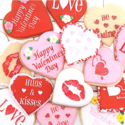Stencil d'amore per parole e motivi dolci sui vostri dessert