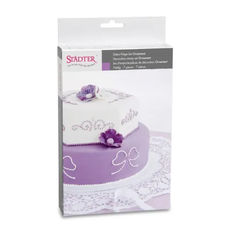Set per goffratura a stucco, 7 pezzi