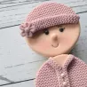 Gaufrage au silicone Motif de tricot