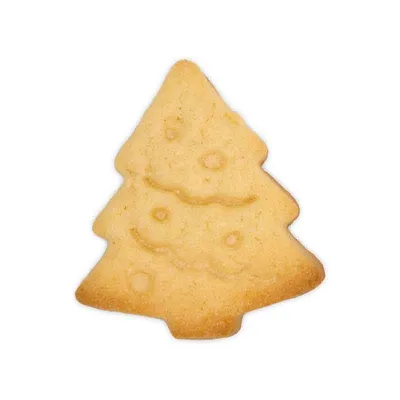 Cookie cutter with Christmas tree ejector for beautifully decorated biscuits