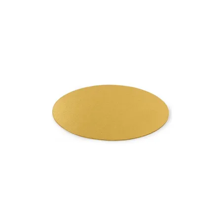 Piatto da torta rotondo oro Ø 16 cm