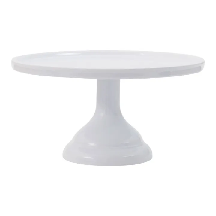 Piatto torta bianco piccolo