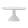 Piatto torta bianco piccolo