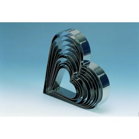 Anello per torte a cuore Ø 26 cm x 5 cm per torte dedicate ai tuoi cari