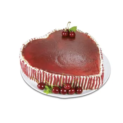 Cercle à tarte cœur en acier inoxydable pour les gâteaux de vos proches