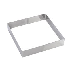 Tortenring Quadrat 26 x 26 x 5 cm