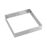 Tortenring Quadrat 26 x 26 x 5 cm für edle Torten und Biskuits