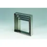 Square cake ring 18 x 18 x 5 cm for fine cakes and sponge cakes
