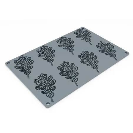 Silicone mold oak leaf