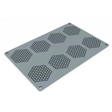 Silicone mold honeycomb