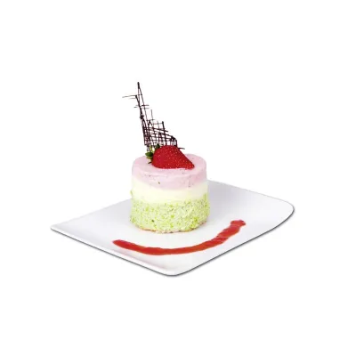 Stampo per antipasti e dessert con espulsore, rotondo