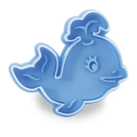 Cookie cutter with ejector whale for great decorated Guetzli