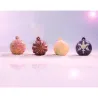 Weihnachtskugel Schokoladenform Strahlen