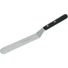 Angle spatula large with wooden handle for smooth spreading cakes