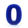 Candela numero 0 Blu per compleanni, anniversari e altre occasioni