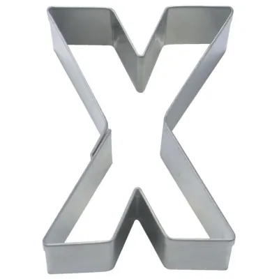 Ausstecher Buchstabe X
