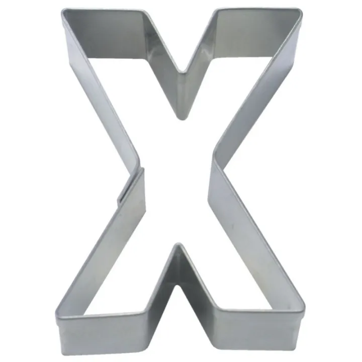 Ausstecher Buchstabe X