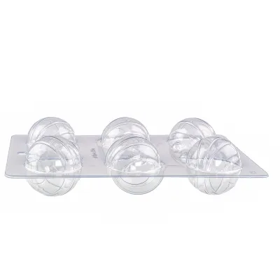 Weihnachtskugel Schokoladenform klassisch