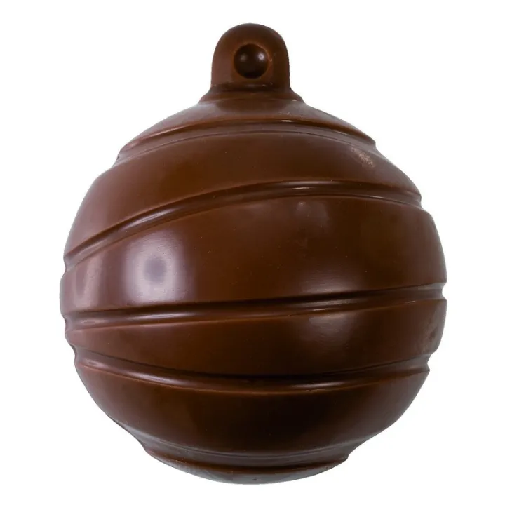 Weihnachtskugel Schokoladenform klassisch