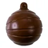 Boule de Noël en chocolat classique