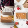 Santa Claus baking pan aluminum
