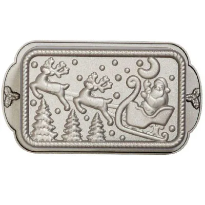 Moule à pâtisserie du Père Noël en aluminium