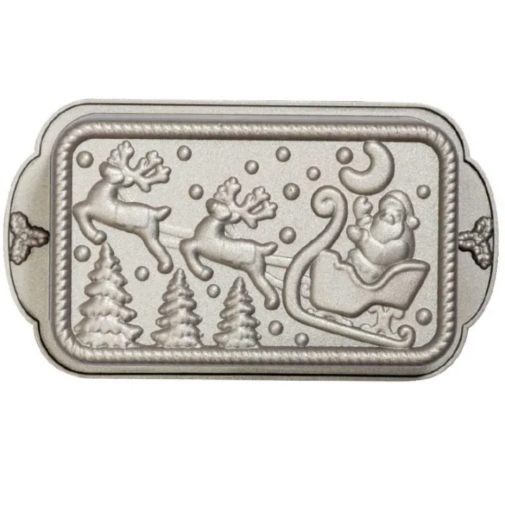 Santa Claus baking pan aluminum