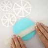 Pennant cookie cutter set