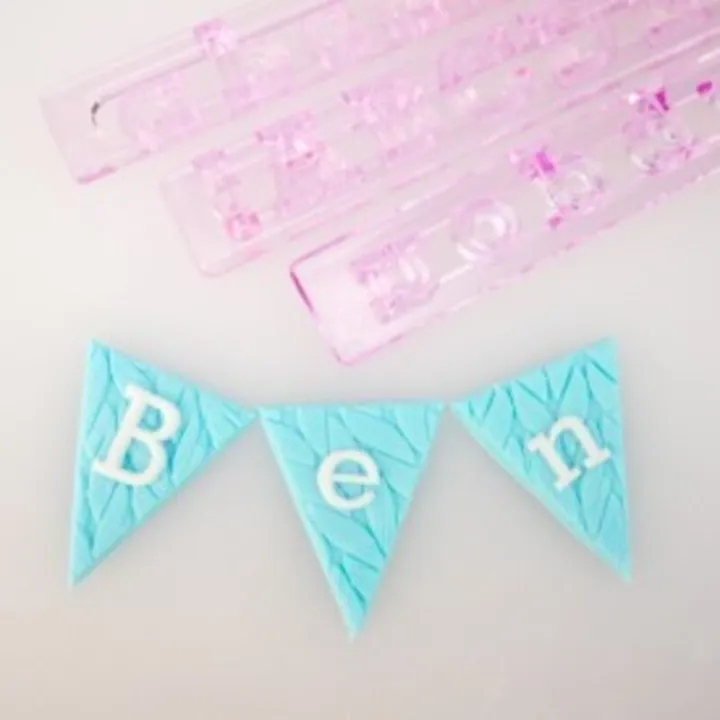 Pennant cookie cutter set