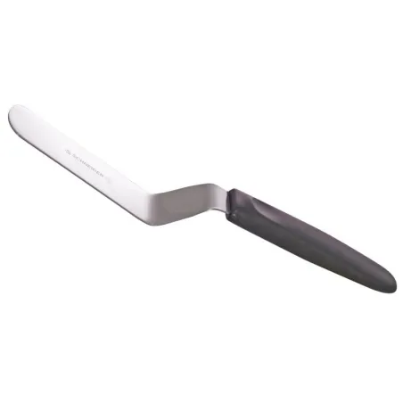 Angle spatula medium with plastic handle for smooth spreading cakes
