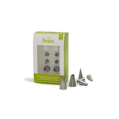 Set di bocchette Fiori & Foglie per diverse decorazioni