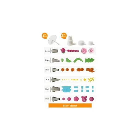 Kit de tulle Starter pour diverses décorations injectées