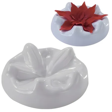 Flower shaper medium, 4-part for beautifully shaped sugar flowers