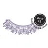 Cupcake Wrapper Farfalle Lilla, 12 pezzi